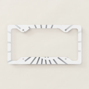 Sunshine 4 license plate frame