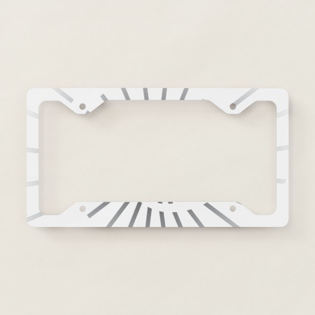 Sunshine 4 license plate frame (Front)