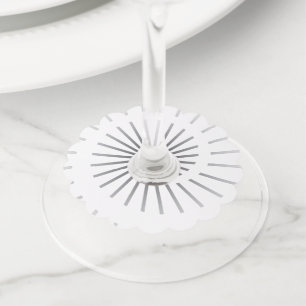 Sunshine 4 wine glass tag