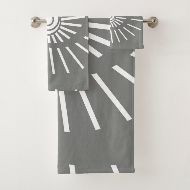 Sunshine 6 bath towel set (Insitu)