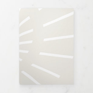 Sunshine 7 Tri-Fold holiday card