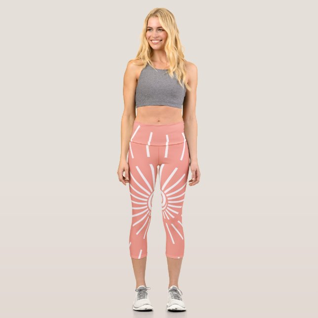 Sunshine 9 capri leggings (Front)