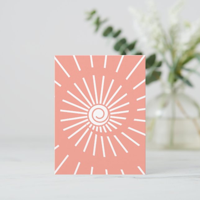 Sunshine 9 holiday postcard (Standing Front)