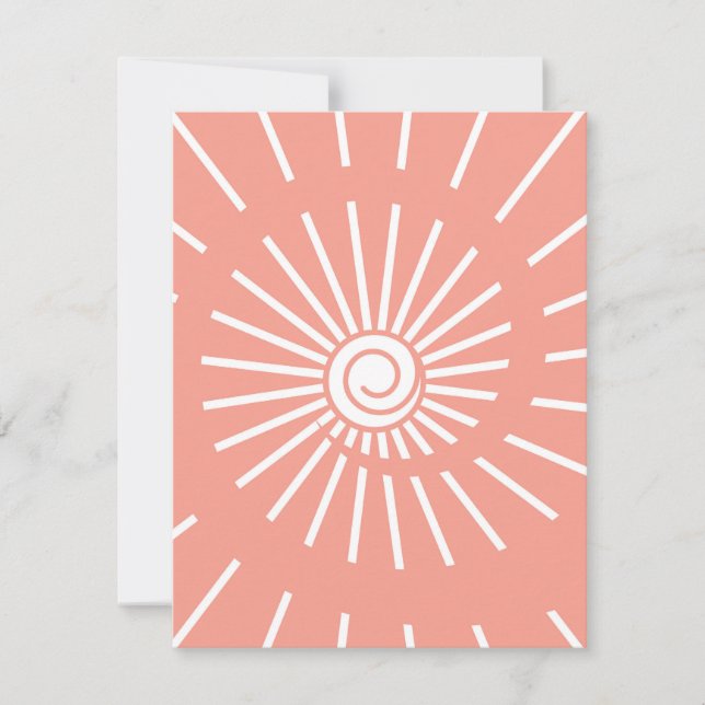 Sunshine 9 note card (Front)