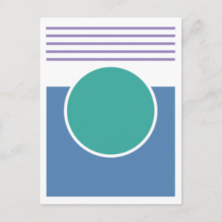 Sunshine Abstract Design Postcard