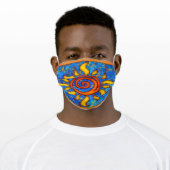 Sunshine Adult Cloth Face Mask (Worn)