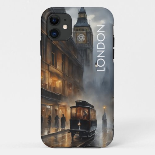 Sunshine after the Rain in London iPhone 11 Case