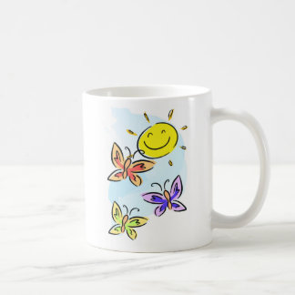 Sunshine and Butterflies Coffee Mug
