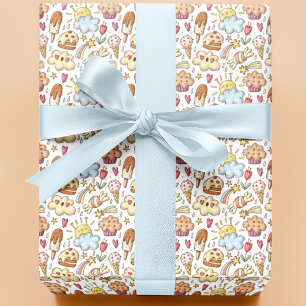 Sunshine and Celebration Treats Pattern Wrapping Paper