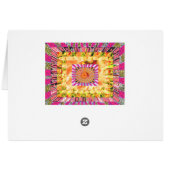 Sunshine and Chakra Collage- Artistic Presentation Cards (Back Horizontal)