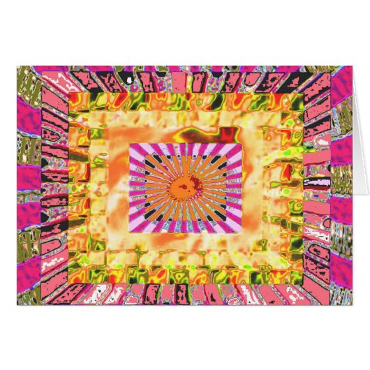 Sunshine and Chakra Collage- Artistic Presentation Cards (Front Horizontal)