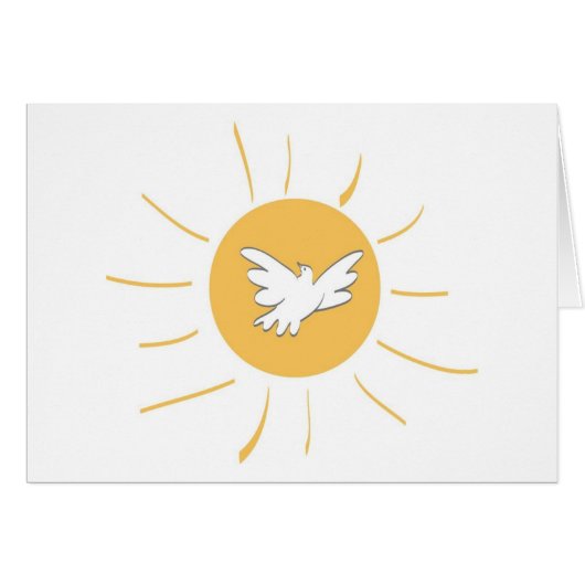 Sunshine and Dove Cards (Front Horizontal)