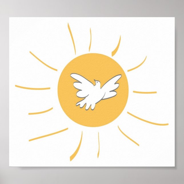 Sunshine and Dove Poster (Front)