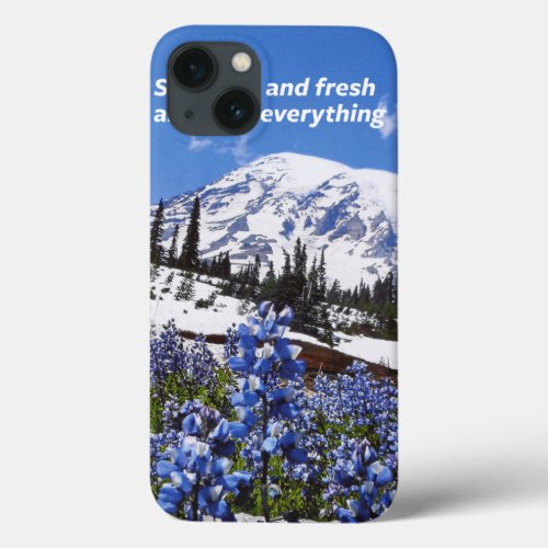 Sunshine and Fresh Air iPhone 13 Case
