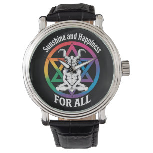Sunshine And Happiness For All Satan LGBTQ Pride Watch