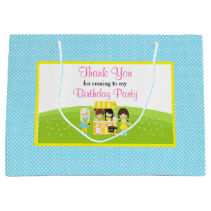 Sunshine and Lemonade Birthday Party Large Gift Bag