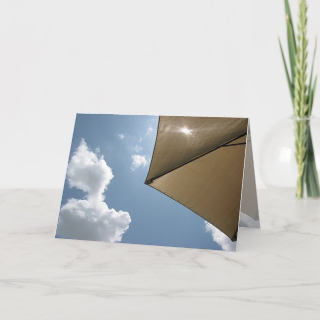 Sunshine and Peaceful Day - Birthday Card (Front)