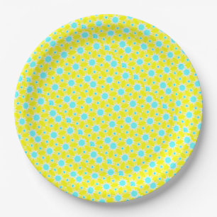 Sunshine and Polkadots Paper Plates