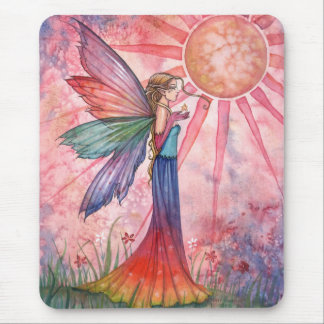 Sunshine and Rainbow Fairy Mousepad