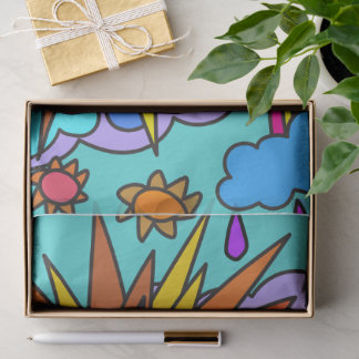 Sunshine and Rainbows Tissue Paper