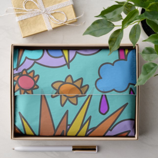 Sunshine and Rainbows Tissue Paper (Gift)