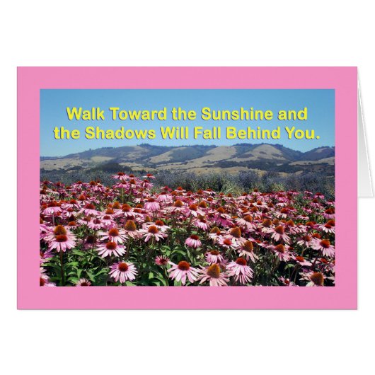 Sunshine and Shadows Card (Front Horizontal)