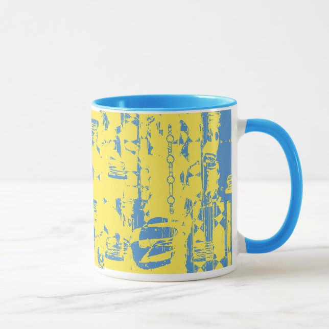 Sunshine and Sky Mugs (Right)