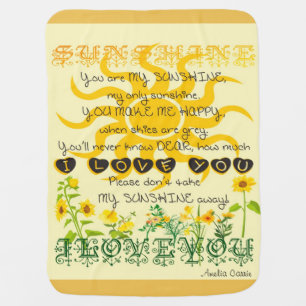 Sunshine Baby Blanket