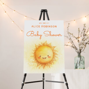 Sunshine Baby Boy Shower Foam Board