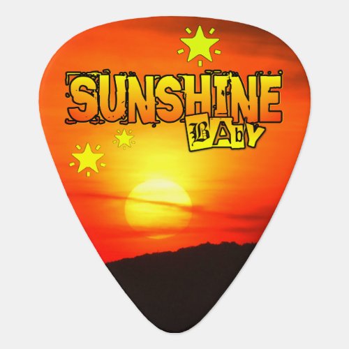 Sunshine Baby Guitar Pick