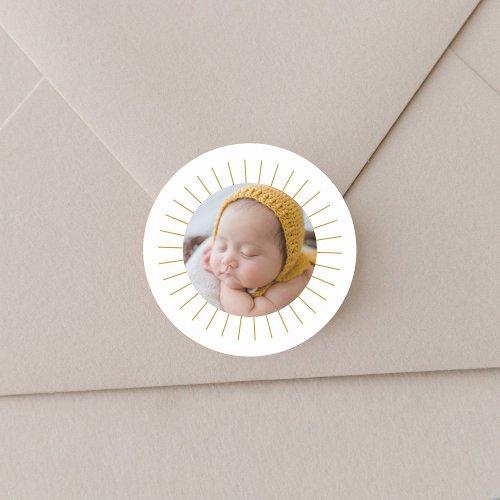 Sunshine Baby Photo Envelope Seal Stickers