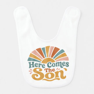 Sunshine Baby Shower Here Come The Son Bib