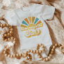 Sunshine Baby Shower Here Come The Son Yellow Rays Baby Bodysuit