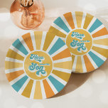 Sunshine Baby Shower Here Come The Son Yellow Rays Paper Plates<br><div class="desc">Sunshine Baby Shower Here Come The Son Yellow Rays Paper Plates
All designs are © PIXEL PERFECTION PARTY LTD</div>