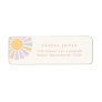 Sunshine Baby Shower Here Come The Sun Address Label