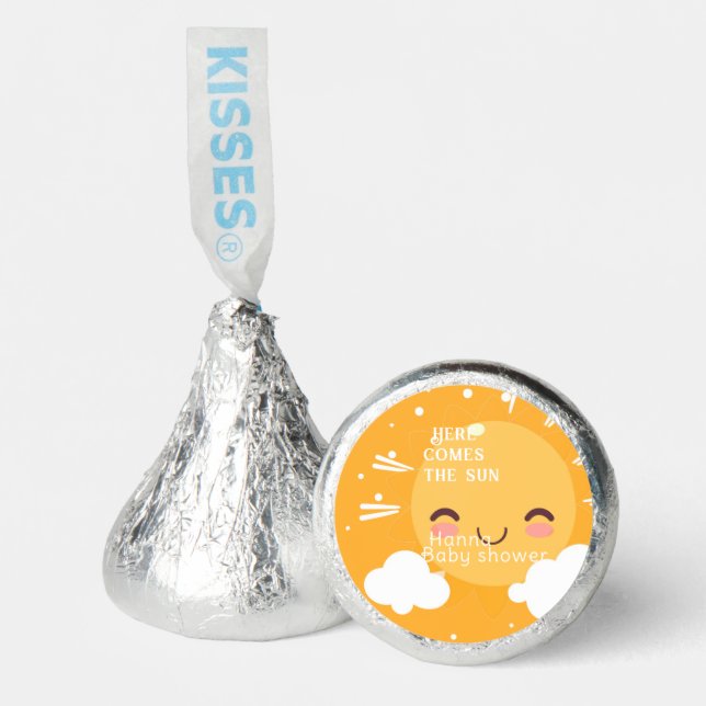 Sunshine baby shower  hershey®'s kisses® (Front)