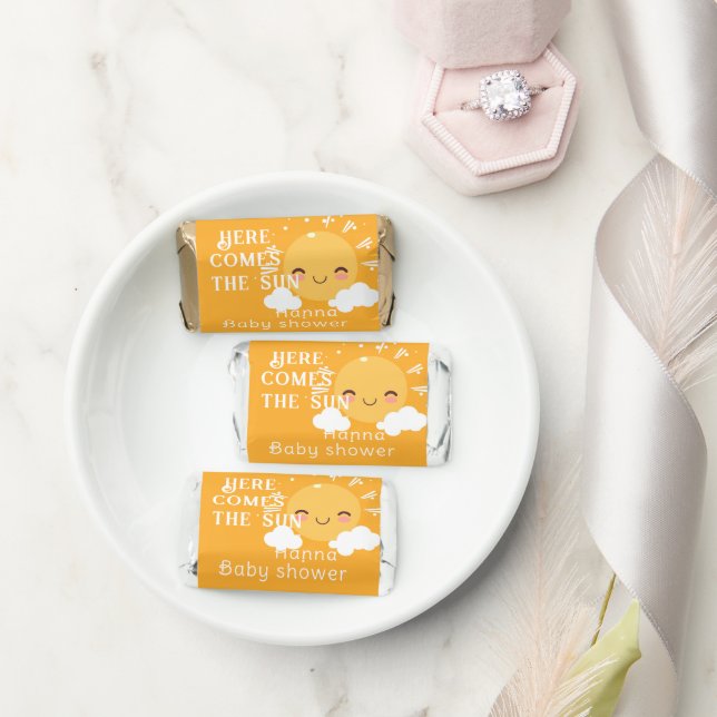 Sunshine baby shower  hershey's miniatures (Wedding)