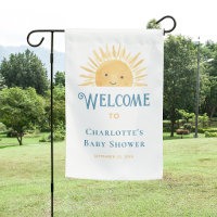 Sunshine Baby Shower Welcome