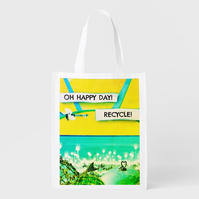 SUNSHINE BANNER GROCERY BAG (Front)