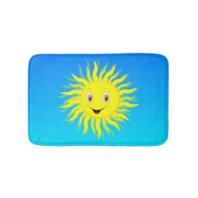 Sunshine Bathroom Mat (Front)