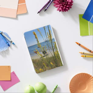 Sunshine Beach Flowers Butterfly Sailboat Gulf iPad Mini Cover