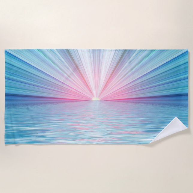 Sunshine  beach towel (Front)