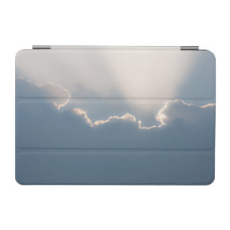 Sunshine behind clouds iPad mini cover