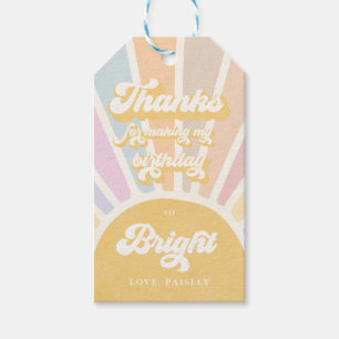 Sunshine Birthday Boho 1st Trip Around The Sun Gift Tags