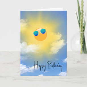 Sunshine Birthday Card