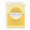 Sunshine Birthday Invitation