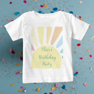 Sunshine Birthday Party Baby T-Shirt