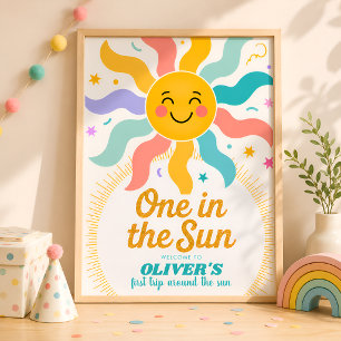 Sunshine Birthday Poster
