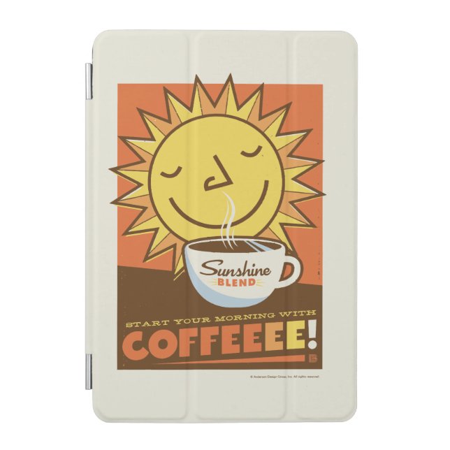 Sunshine Blend Coffee iPad Mini Cover (Front)