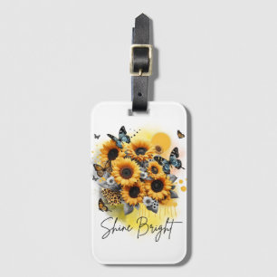 Sunshine Bloom Luggage Tag